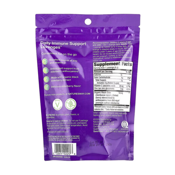 sambucus organic zinc lozenges 24 cnt 43543299545384 ba1c2a15bc