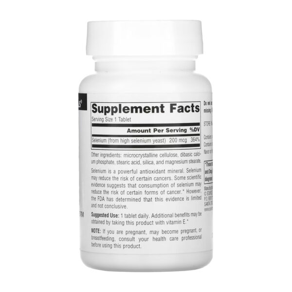 selenium 200mcg 60 tabs 72020752270728 3b367bdbbe