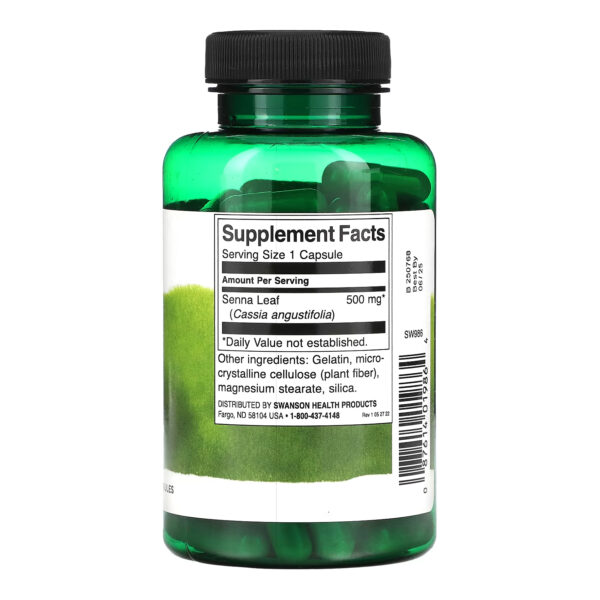senna leaf 500mg 100 saps 13260046532123 630c9c93fc