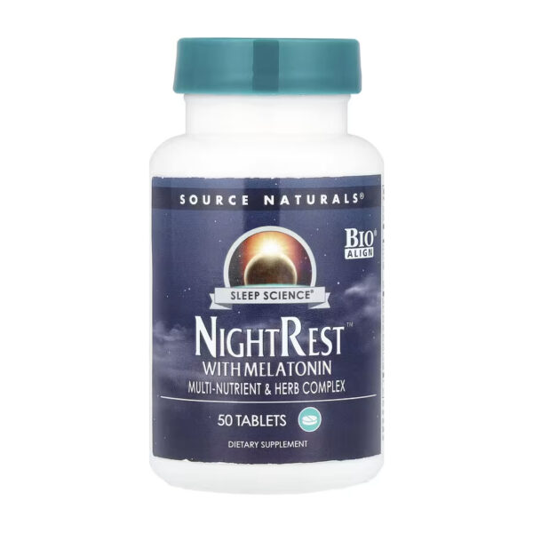 sleep science nightrest with melatonin 50 tabs 81155221844695 119f2da29b
