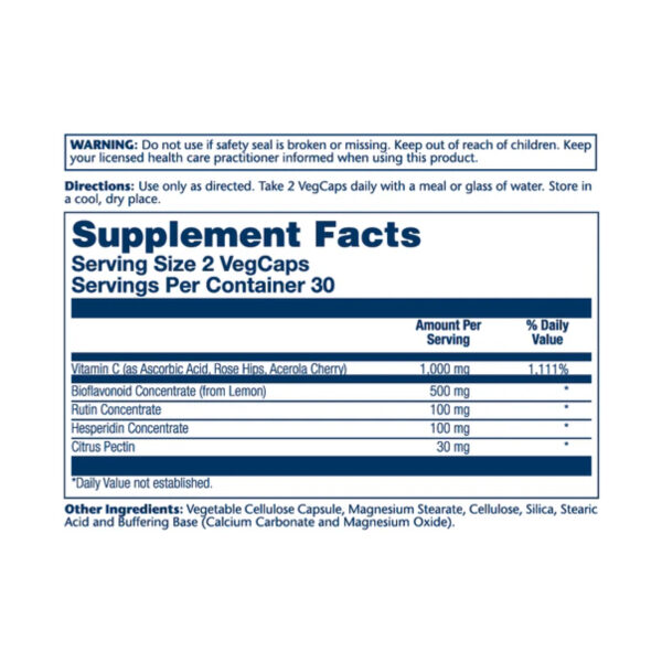 super bio vitamin c 1000mg 100 vcaps 21885704249500 4e74144655