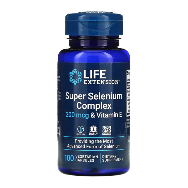 super selenium complex 200 mcg 100 veg caps 200 mcg 100 vegetarian capsules 91584399851832 2e5ff3a0e3