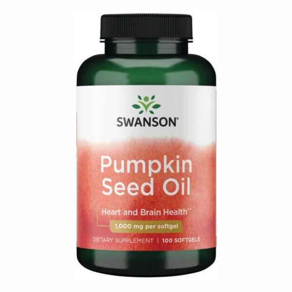 swansonpumpkin seed oil 1000 mg 100softgels 35145493508043 3d8e2a9913