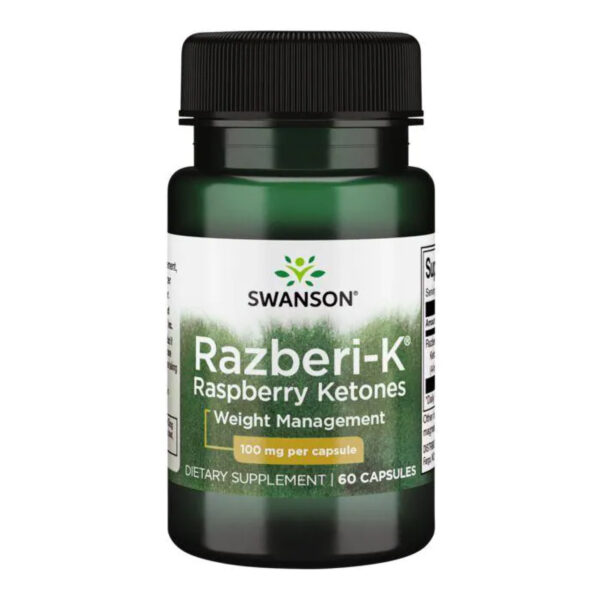 swansonrazberi k raspberry ketones 100mg 60caps 97172527046102 eb3e5638d2