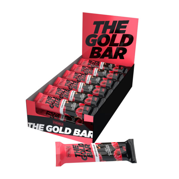 the gold bar 18x45g crispy choco raspberry do 09.25 78072478915889 f61433460c