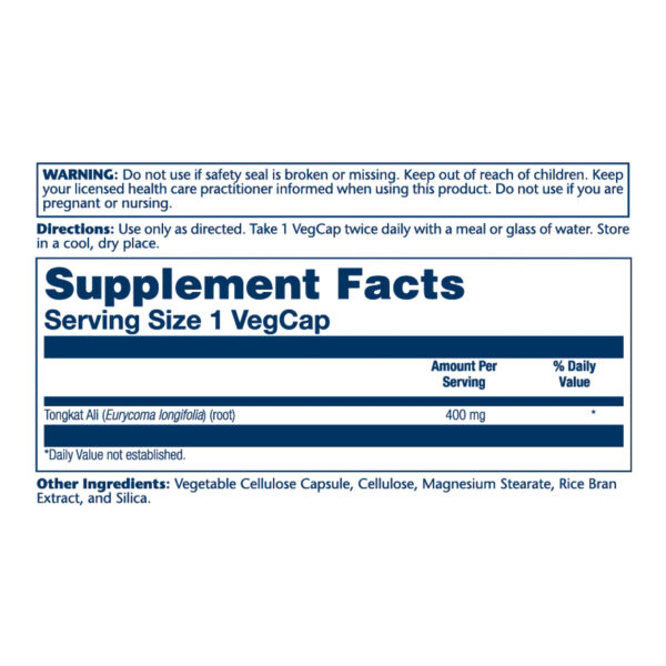 tongkat ali 400mg 60 vcaps 75396633533622 fa78de6ece