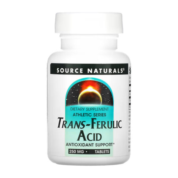 trans ferulic acid 250mg 30 tabs 34603654936239 7750adc7c8