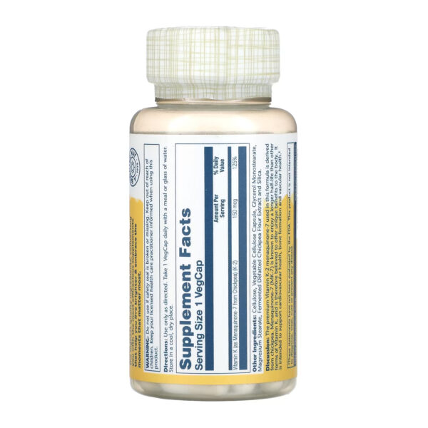 triple strength vit k 2 mk 7 150mcg 30 veg caps 54900958674968 01d274f655