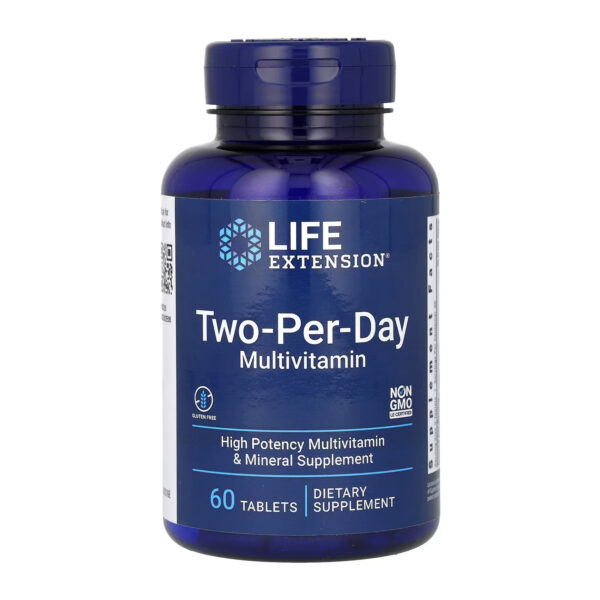two per day multivitamin 60 tablets 60 tablets 77030733588432 0b034b0546