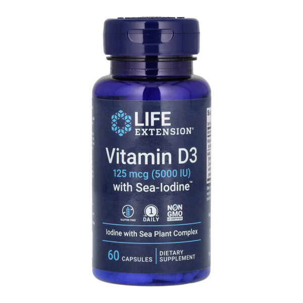 vit d3 with sea iodine 125 mcg 5000 iu 60cap 125 mcg 5000 iu 60 capsul 28279880801627 fbb07e63d2
