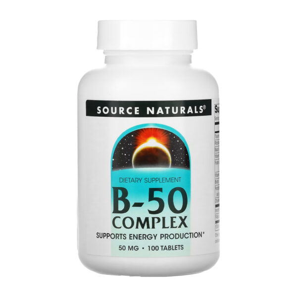 vitamin b 50 complex 50mg 100 tabs 21119238997615 16539e5785