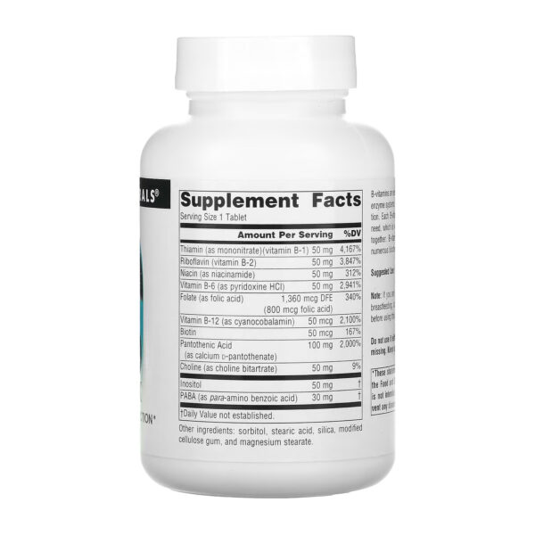 vitamin b 50 complex 50mg 100 tabs 88952352375002 2557abc6eb