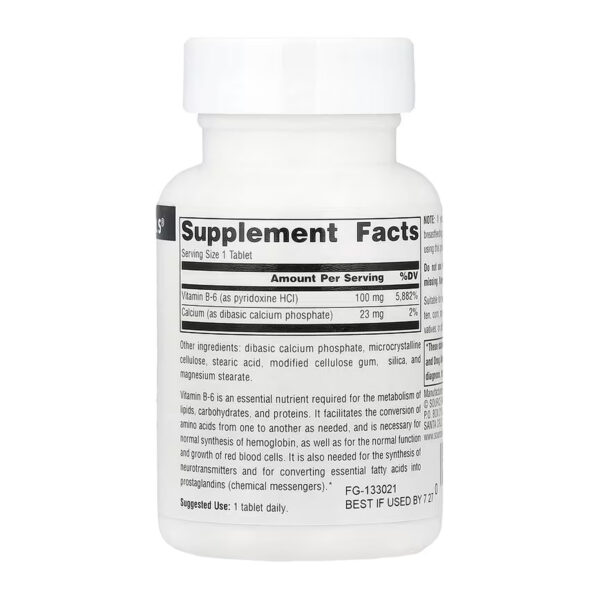 vitamin b 6 100 mg 100 tabs 60583261899484 7b93e498e7