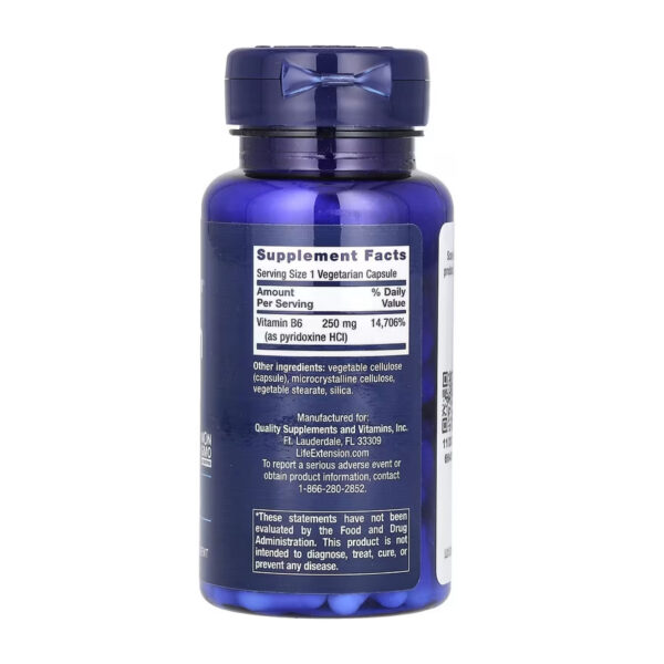 vitamin b6 250 mg 100 vcaps 33010673775229 3d4c72eed4