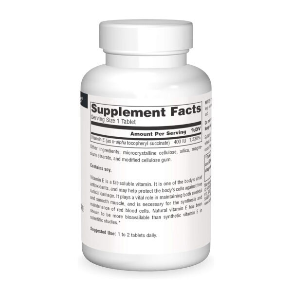 vitamin e 400 iu d alpha tocopherol 100 tabs 25499562016467 e73364b4a7