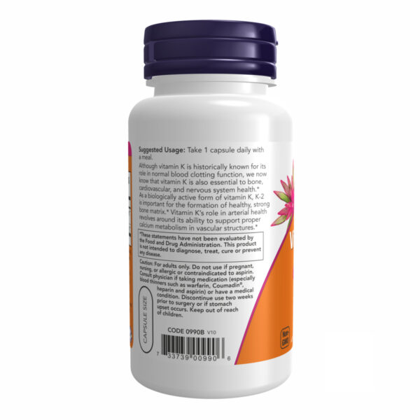 vitamin k 2 100mcg 100 vcapsid 61665562003449 7494226177