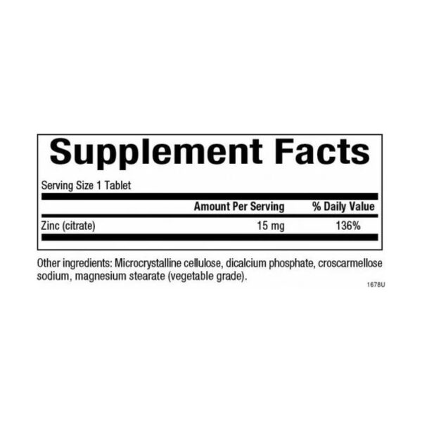 zinc citrate 15mg 90 tabs 81778051790331 352dd16c64