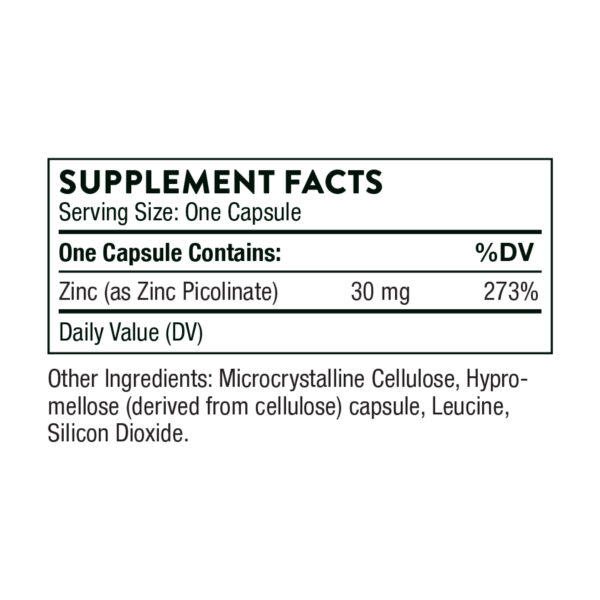 zinc picolinate 30 mg 180 caps 82833864164335 494cdba6a0