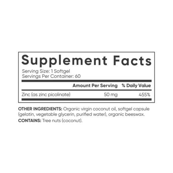 zinc picolinate 30mg 90 softgels 27226710186610 c3f8f77dbc