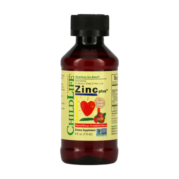 zinc plus liquid 118ml natural mango strawberry 16425048031474 ca10775ca5