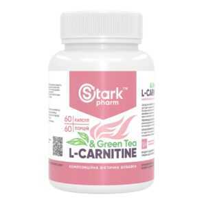 Stark L-Carnitine/Green Tea Extract 600mg - 60caps