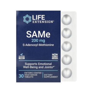 SAMe 200mg - 30 enteric-coated vegetarian tabs