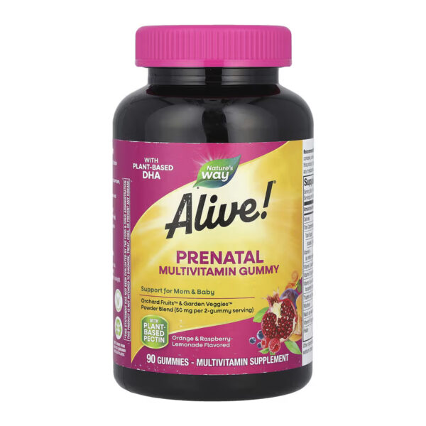 alive prenatal multivitamin gummy 90 gummies 77085382010716 963ea6ef8e