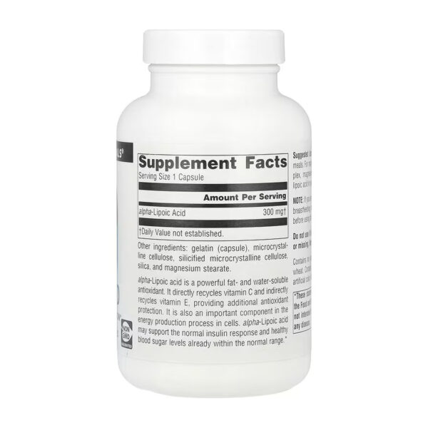 alpha lipoic acid 300 mg 120 caps 60117263750843 d7d246d140