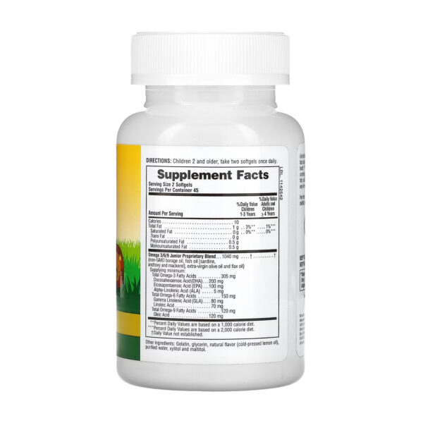 animal parade 3 6 9 junior 90 softgels 83472419665786 00517a3189