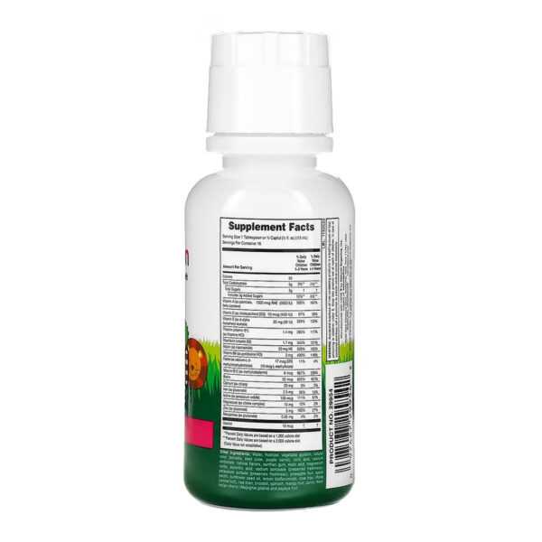 animal parade multivitamin liquid 236.56 ml tropical berry 52103018370327 fdc57b053a