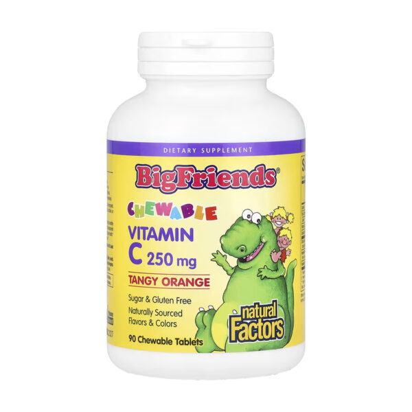 bigfriends vitamin c 250mg 90 tabs orange 27369074332034 292d560865