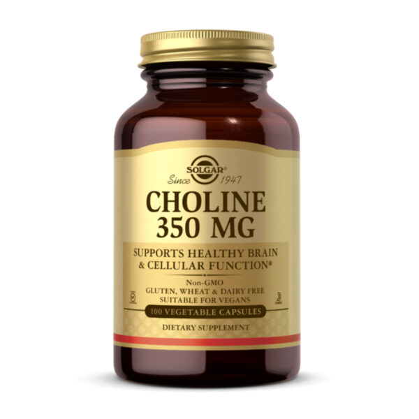 choline 350 mg 100 vcaps 24947200885395 4fb0fb2d49