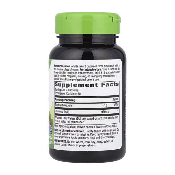 cranberry fruit 100 vcaps 84798570508038 783e87252b