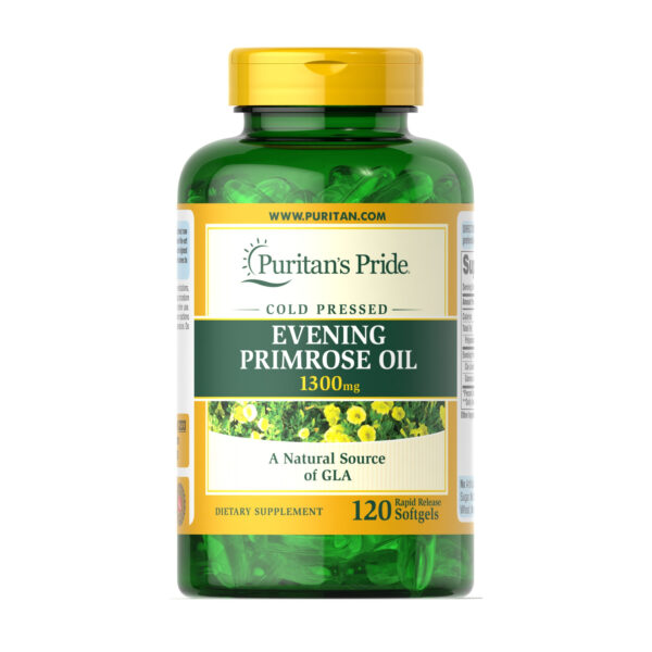 evening primrose oil 1300 mg with gla 120 softgels 44149695035039 d16525ecff