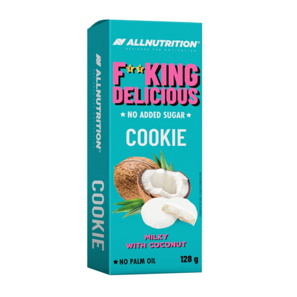 fitking delicious cookie 128g milky with coconut 43370467004380 d19e11f2b7