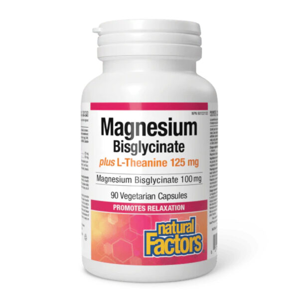 magnesium bisglycinate 100 mg plus l theanine 125 mg 90 vcaps 27417374944341 d17c32bce8