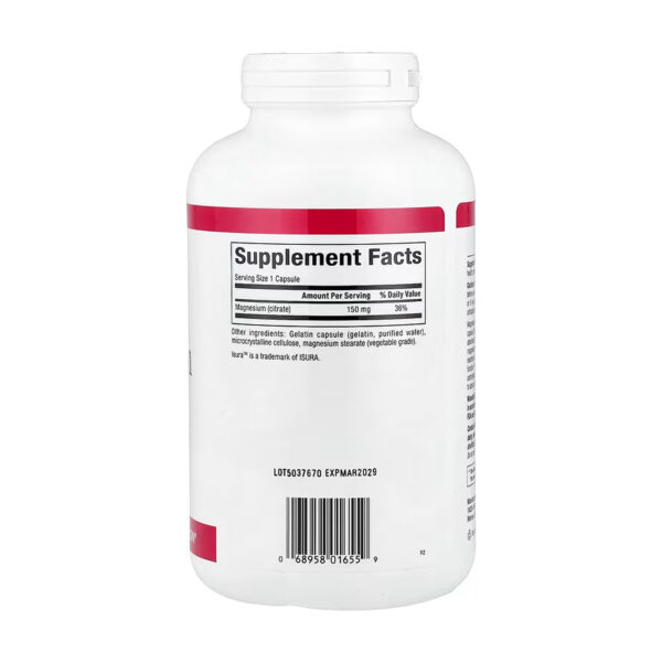 magnesium citrate 150mg 360 caps 40761592103876 4fe2820b64