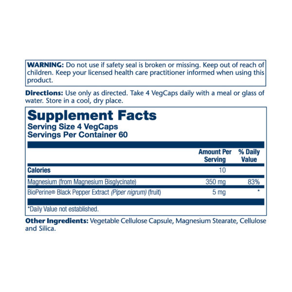 magnesium glycinate 350mg 120 vcaps 12829396098185 8c33907563