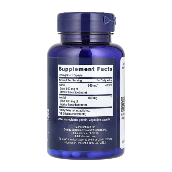 no flush niacin 640 mg 100 caps 71523959831620 625cde5c33