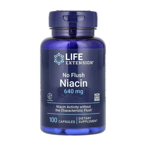 no flush niacin 640 mg 100 caps 73612153428326 f88ec85823