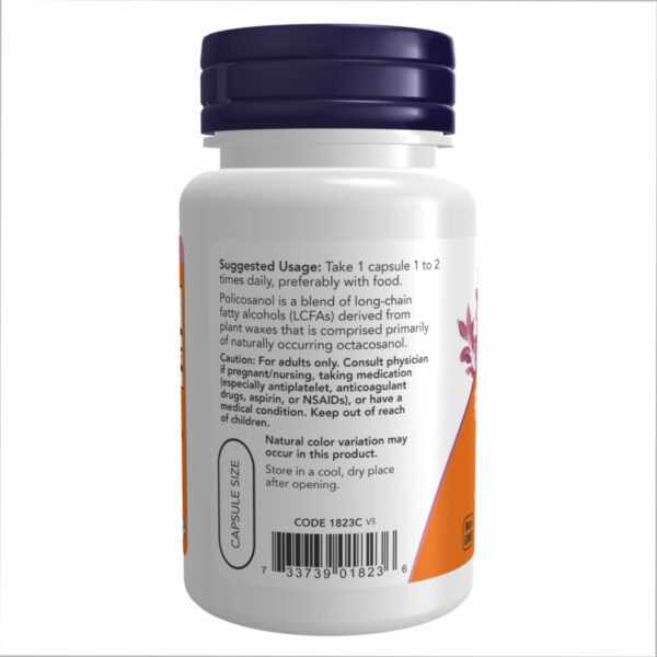 now foodspolicosanol 10mg 90 vegcaps 25436743378363 deaeddb4ae