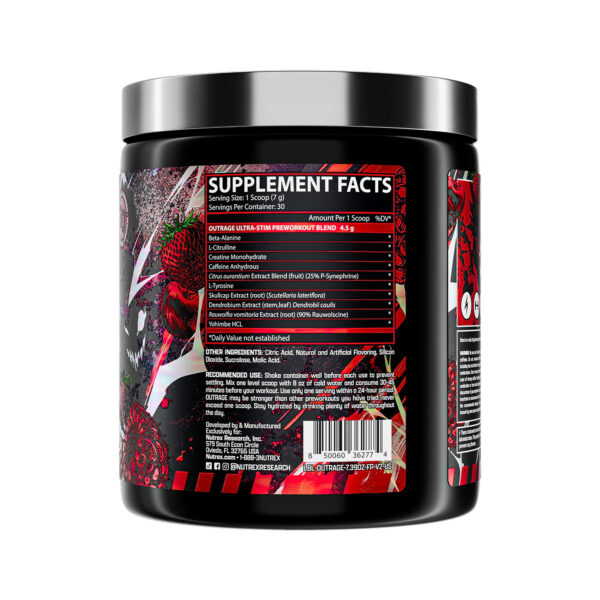 outrage highstim preworkout 30 servings fruit punch 73504987882066 f1b0b62919