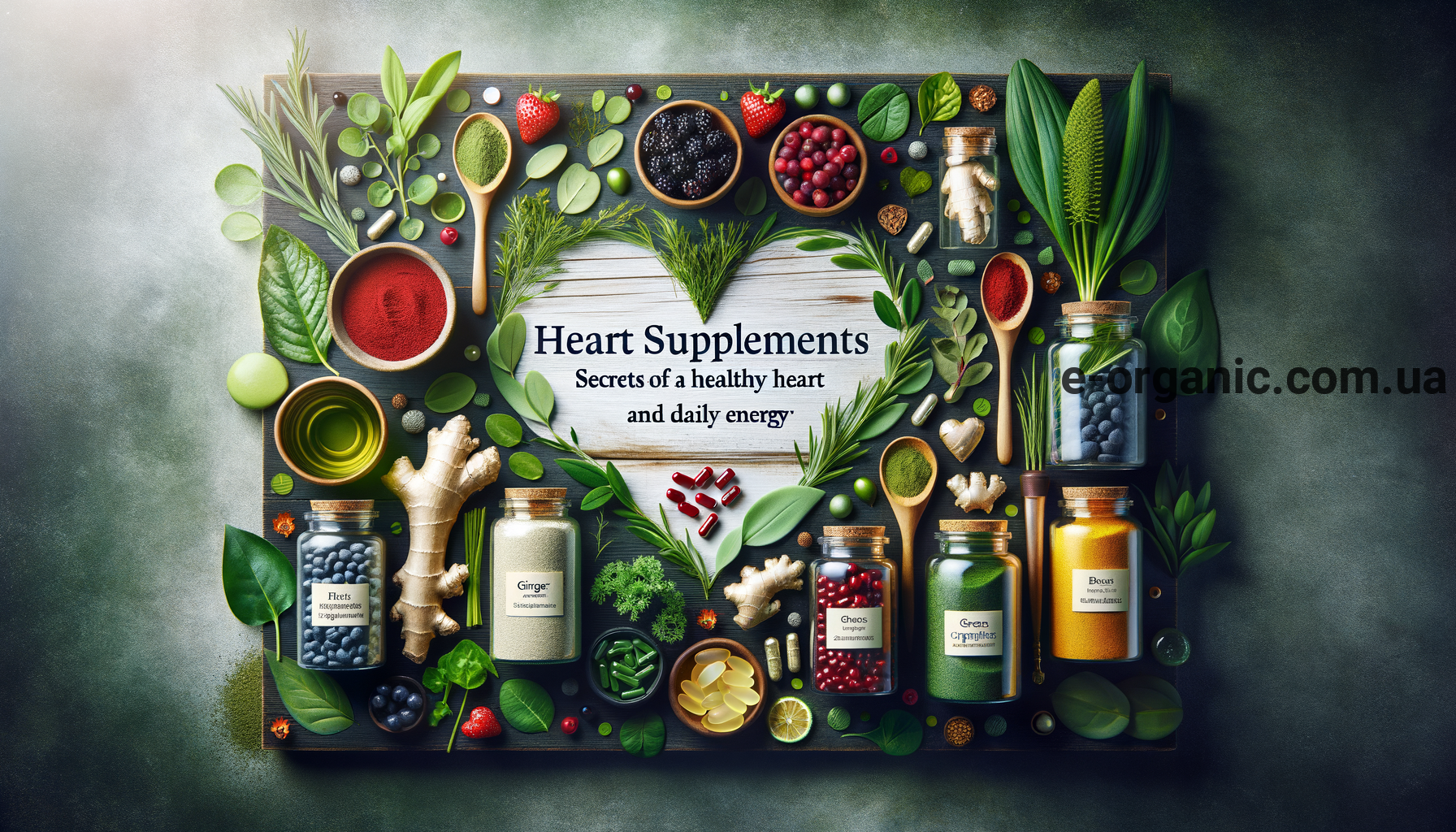 Серцеві добавки для енергії
