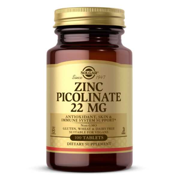 solgarzinc picolinate 22 mg 100 tab 27980747732813 9a8ac88a1b