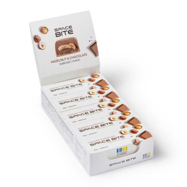 space bite 10x45g hazelnut chocolate 85736136900126 eb53fb6cf1