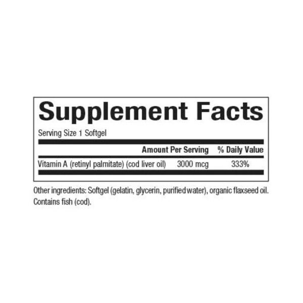 vitamin a 3000mcg 10000iu 180 softgels 22468224397329 1211ab1461