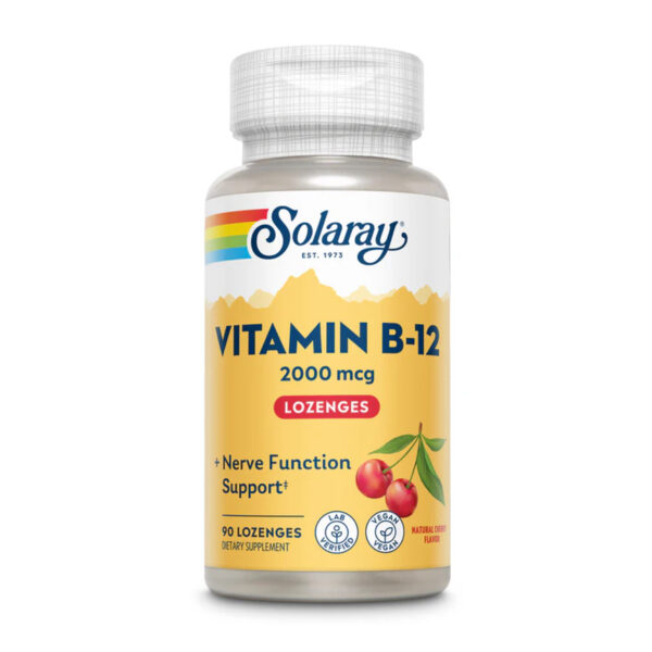 vitamin b 12 2000mcg 90 lozenges natural cherry 39989064849295 3a88a43402