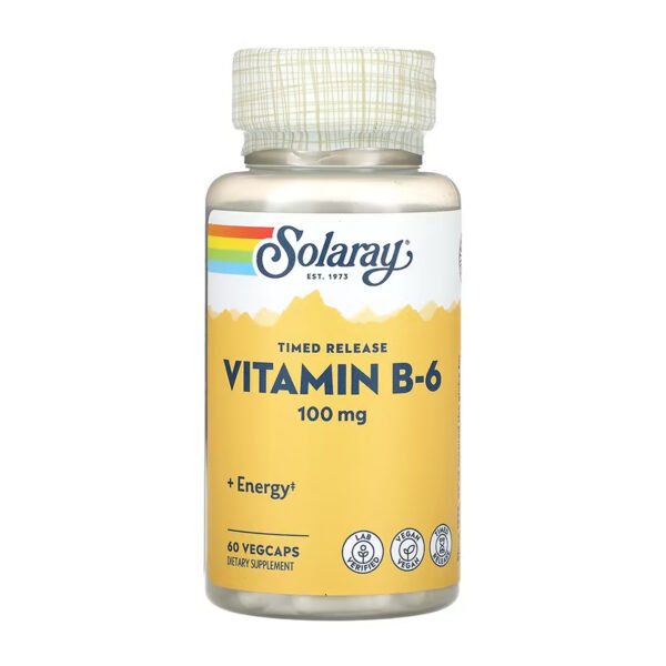 vitamin b 6 timed release 100mg 60 vcaps 79284713854507 82a4f87106