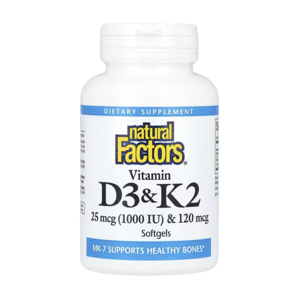 vitamin d3 k2 25 mcg 1000 iu 120 mcg 120 softgels 84537496493241 75cbda43e6
