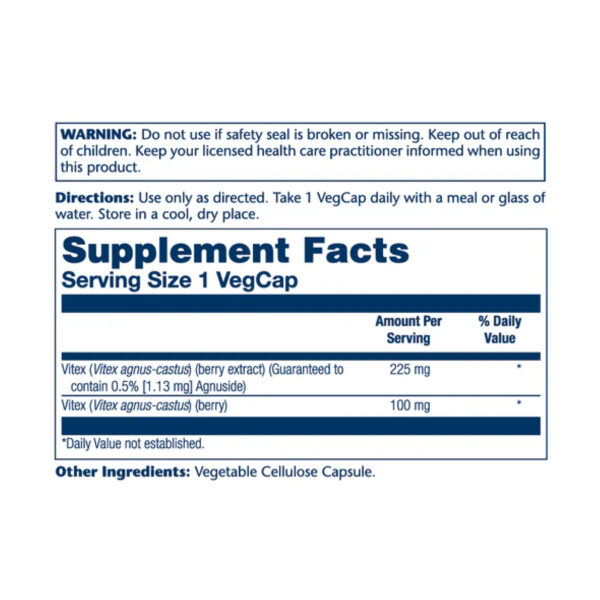 vitex chaste berry extract 225mg 60 vcaps 76716774885821 1dac869eac